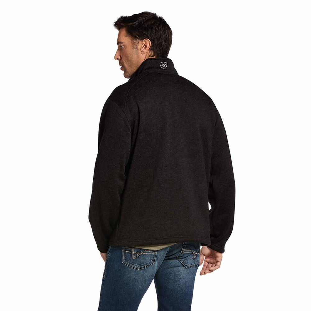 Pánské Mikiny S Kapucí Ariat Caldwell Full Zip Šedé | ZSEF-04927